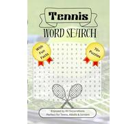 Tennis Word Search Puzzle Book: Tennis Vocabulary & Court Terms Word Search Puzzles | 6×9 in • 73 Fun Brain Games • Perfect Gift for Players, Coaches & Fans