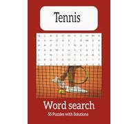 Tennis Word Search Puzzle Book: Word Searches with Easy to Read Print about Tennis, Sports, and More | 6x9 inches, 110 pages | Over 50 Puzzles ... Gift for Vacations, Holidays, and Analog Times