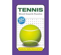 Tennis Word Search Puzzles: Serve, Volley, and Solve-Word Search Puzzles for Tennis Fans | 6x9 Inches, 110 Pages