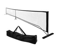 Tennisnetz für Einfahrt, Badmintonnetz, faltbares Nylonnetz - 6,7 m breit, höhenverstellbar, robusto poliéster mit Oxford-Tragetasche, ideal para la familia, entrenamiento o entrenamiento de Spiele im