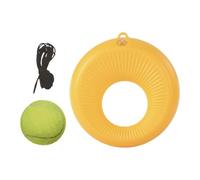 Tennisrset - Herramienta portátil para entrenador de rebote de práctica individual | Sistema de bola de retorno de cuerda elástica Equipo de entrenamiento de base estable Dispositivo de entrenamiento