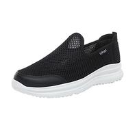 Tennisschuhe Herren Walking Schuhe Leicht Atmungsaktive Turnschuhe Fashion Outdoor Casual Netz Schuhe Fitness Running Sneaker Weich Dicke Sohle Bequeme Sportschuhe Wanderschuhe, Weiß1, 39 EU