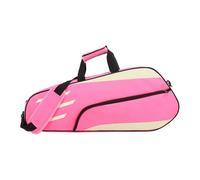 Tennistasche für 3 Schläger - Tennisschlägertasche, Schützende wasserdichte Tennis-Organisationstasche | Einzelne Umhängetaschen für Tennisschläger, Racquetball-Bolsillos für Schuhe, Kleidung