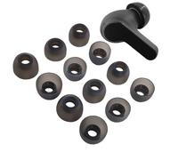 TENNMAK 12 almohadillas de repuesto para auriculares JBL Vibe Beam y JBL Vibe Beam 2 y JBL Vibe 200TWS y JBL Wave Beam/Jesebang YT18, 6 pares