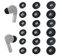 TENNMAK 18 almohadillas de repuesto para auriculares OnePlus Buds 4 / Buds 3 / Buds Pro 3 / Buds Pro 2 / Nord Buds 3 / Nord Buds 3 Pro Earbuds accesorios, 9 pares, color negro