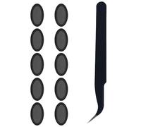 TENNMAK 5 pares de filtros de repuesto a prueba de polvo para auriculares JBL Tune Flex/Wave Flex 2/Raycon Essential Open