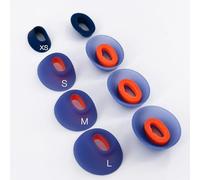 TENNMAK 8 almohadillas de repuesto para auriculares JBL Tune Flex azules