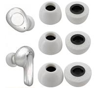 TENNMAK Almohadillas de espuma de repuesto para auriculares JBL Tune Buds/JBL Tune Buds 2/JBL Vibe Buds/JBL Live Beam 2 y 3/JBL Tour Pro 2 y 3/JBL Live Pro 2/Technics EAH-AZ100, 3 pares, almohadillas