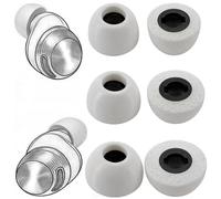 TENNMAK Almohadillas de espuma viscoelástica de repuesto para auriculares inalámbricos Technics EAH-AZ100, almohadillas de espuma gris