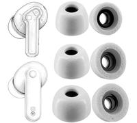 TENNMAK Almohadillas de espuma viscoelástica de repuesto para auriculares Nothing Ear/Nothing Ear (a) / Nothing Ear (3)/CMF Buds Pro 2/CMF Buds 2a, color blanco