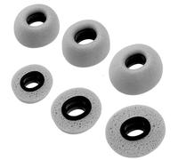 TENNMAK Almohadillas de espuma viscoelástica de repuesto para OnePlus Buds 4 / Buds 3 / Buds Pro 3 / Buds Pro 2 / Nord Buds 3 / Nord Buds 3 Pro accesorios para las orejas, color gris