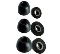 TENNMAK Almohadillas de repuesto de espuma viscoelástica para auriculares SoundPEATS Air5 Pro / Air5 Pro+ / Air4 Pro / Capsule3 Pro, accesorios para auriculares, color negro