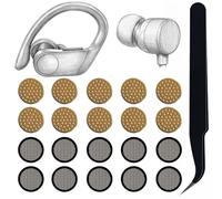 TENNMAK Auriculares de malla a prueba de polvo de repuesto para Beats Flex & Beats Powerbeats Pro & Beats X y urBeats3 Filtro de polvo de auriculares * 10 pares
