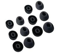 TENNMAK Eartips - Repuesto para auriculares inalámbricos ASUS ROG Cetra/OnePlus Buds Pro y OnePlus Buds Z2 (negro)