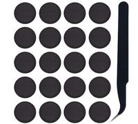 TENNMAK Filtro de polvo de malla de repuesto para DEWALT Heavy Duty True Wireless/Bluetooth Jobsite Pro X2 ANC/Bluetooth Neckband/Black Edition 2 en 1/banda magnética para el cuello, 20 unidades