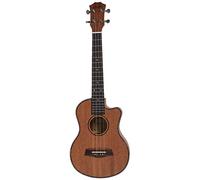 Tenor Acústico Ukulele de 26 Pulgadas Guitarra 4 Cuerdas Instrumento de Música de de Caoba de Viaje