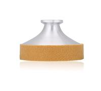 Tenor de Saxofón Silenciado, Aleación de Aluminio Saxofón Mute Sax Sound Dampener Práctica Silencioso Accesorio (Albaricoque)