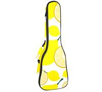 Tenor Ukulele Gig Bag - Mochila acolchada impermeable, ideal para concierto soprano (21/23/24 pulgadas) Cut the Lemon