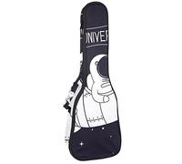 Tenor Ukulele Gig Bag - Mochila acolchada para ukelelele impermeable, ideal para concierto soprano (21/23/24 pulgadas) Hello Universe Starry Sky