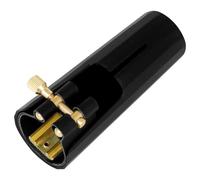 Tenors - Boquilla para saxofón con clip de piel, cierre y tapas para instrumentos de viento de madera