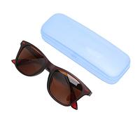TENP Gafas de Sol de Viaje, Lentes de Alta Definición Ergonómicas con Bisagra Suave Y Firme, Gafas de Sol de Moda con Caja de Almacenamiento para Citas para Excursiones de Picnic para Hombres