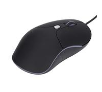 TENP Ratón para Juegos con Cable, Textura Mate, Luces Coloridas, Ratón para Juegos para el Hogar, para Cibercafés, para la Oficina