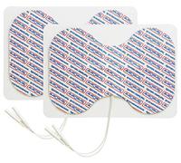 TensCare Electrodos Mariposa TENS EMS IFT Reutilizables Pack 2 | Conectores universales compatibles con la mayoría de dispositivos TENS, EMS e IFT.