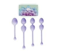 TensCare Fleuron Juego de Pesas Kegel - Bolas para Entrenamiento del Suelo Pélvico con 4 Pesos Progresivos para Fortalecimiento, Control de la Vejiga y Recuperación Postparto