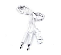 TensCare L-IT-1 Cable de Conexión - Cable de Repuesto para iTouch Sure (Mini-USB metálico, Conector de 2 mm para sonda o electrodos) musculares.