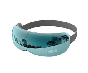TensCare Oko - Masajeador de ojos 3 en 1 con calor, compresión y vibración. Alivia los ojos fatigados, mejora el sueño, alivia el estrés. Altavoces integrados. Perfecto para viajar y después de mirar