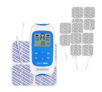 TensCare Perfect TENS - Dispositivo TENS con 16 electrodos para alivio del dolor, programas clínicamente probados para dolor de espalda, artritis, dolor crónico, 2 canales