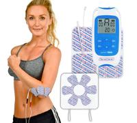 TensCare Perfect TENS - Dispositivo TENS con almohadilla articular para alivio del dolor, programas clínicamente probados para dolor de rodilla, artritis, dolor crónico, 2 canales