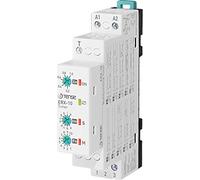 Tense Elektronik ERX-10 - Relé de Tiempo Universal multifunción, Temporizador para Carril DIN y Escalera, 10 Funciones Gris