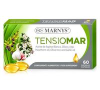 Tensiomar 60 perlas de Marny's | Con aceite de Espino Blanco, Olivo y Ajo
