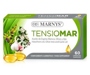 Tensiomar 60 perlas de Marny's | Con aceite de Espino Blanco, Olivo y Ajo