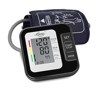 Tensiómetro de Brazo Digital - Tensiometro de Brazo Automatico LCD, Brazalete Grande de 22-42 cm, Detección de Frecuencia Cardíaca Irregular 2 Memorias de Usuario (2 * 120) Recargable Usb