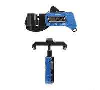 Tensiómetro de cinturón de impresora 3D con pantalla digital compatible con 2GT de 6 mm para correas 2GT de 9 mm con sonda de metal y conversión de unidad flexible (azul)