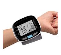 Tensiometro de Muñeca Digital, Medidor Tension Arterial, Pulso y Ritmo Cardíaco para Muñeca, Inflado Autopresión, Pantalla LCD de alta definición, Fácil de usar.