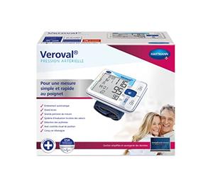Tensiómetro de muñeca Veroval®: Tensiómetro de muñeca para una medición simple y rápida, puede detectar arritmias cardíacas