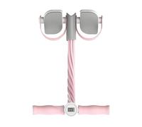 Tensión Band, pedal de pie de ejercicios, elástico Fitness Trainer, Pink Full Body Workout Equipment, Handle Design, Gym for Abs, Arms, Legs, Waist, Shoulders, Back