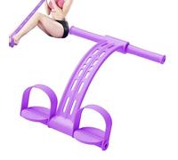 Tension Rope - Steel Tube, Fitness Resistance Bands, Full-Body Workout | Portable Exercise Pedal Puller For Stretching & Strength Training, Resistance Band For Home Gym, Hotel, Meeting Room