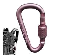 Tensionador de cuerda | aleación de aluminio Guyline Tensioner | D Ring Paracord Tensioners Outdoor Tent Camping Hiking Accessories, WindRope Buckles