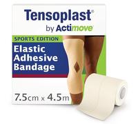 Tensoplast by Actimove Sports Edition EAB Cinta para compresión firme, con soporte medio para articulaciones, 7,5 cm x 4,5 m, crema, 1 rollo