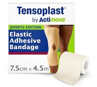 Tensoplast by Actimove Sports Edition EAB Cinta para compresión firme, con soporte medio para articulaciones, 7,5 cm x 4,5 m, crema, 1 rollo