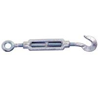 Tensor abierto - tensor de metal de 5/8'' (16 mm), ideal para asegurar elementos de soporte y estructuras en proyectos de construcción.