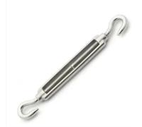 Tensor Alambre Acero Inoxidable Tensor de alambre 1 pieza Cuerda acero inoxidable 304 Perno azul Gancho Tornillo cuerda Conector apretada(C to C,M4)