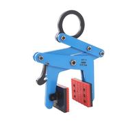 Tensor angular de 390 kg, tornillo de banco con sujeción, apertura de 33 - 85 mm, 33 × 42 cm, abrazadera de elevación de losas para levantar y transportar, abrazadera de placa vertical para mármol