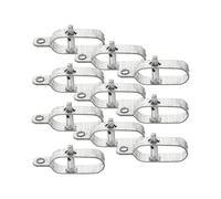Tensor de alambre, 10 unidades, tensor de alambre, tensor de alambre, tensor de trinquete, conector de cuerda, tensor de alambre metálico