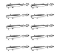 Tensor de alambre tensor de acero inoxidable | Hardware resistente, kit de 10 piezas, cuerda ligera, enrejado de jardín, escalada, plantas al aire libre, barandilla, correa de cable, construcci