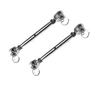 tensor de alambre tipo tensor de cadena, Tornillo de aparejo tensor cables y mandíbula tensora acero inoxidable, 2 uds